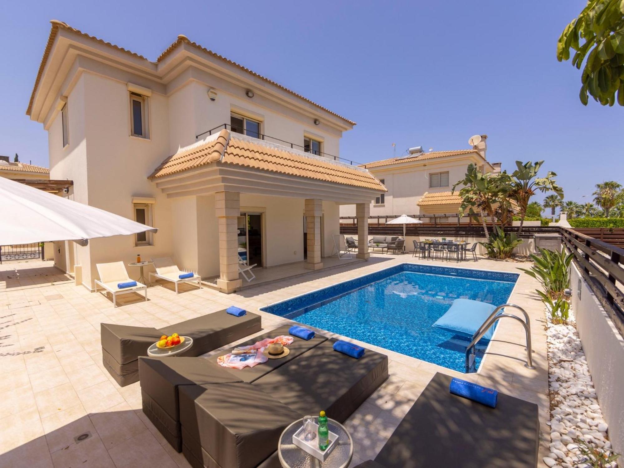 Villa Malama Paralimni Exteriör bild